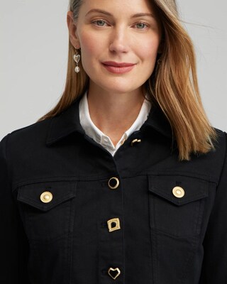 人気ブランド 海外通販 - 国内入手困難 Peplum Denim Jacket | Chico's ジャケット・アウター